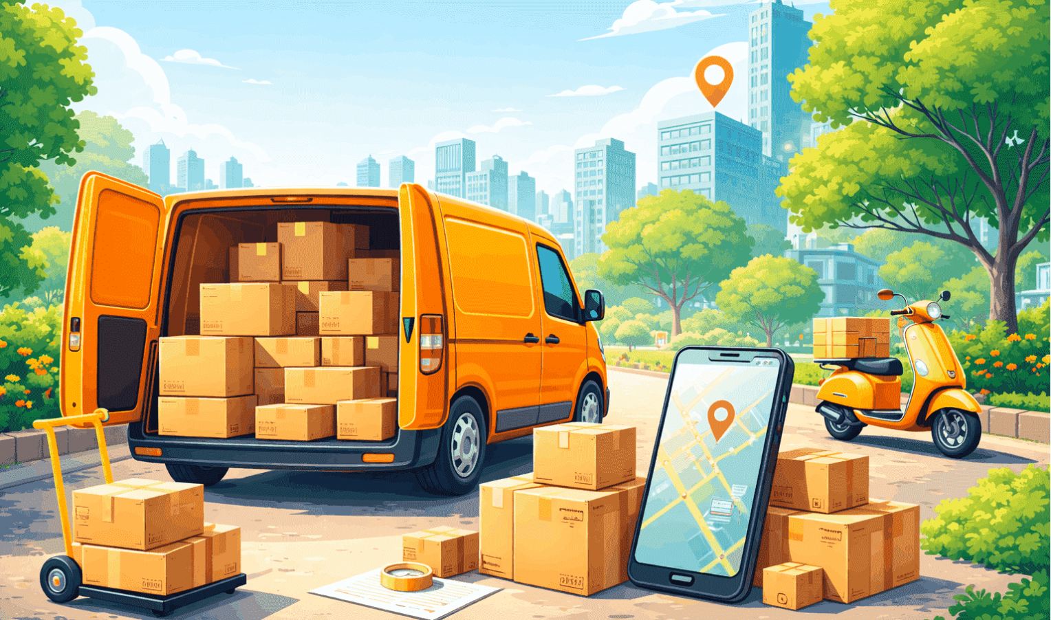 Delivery of orders throughout Ukraine