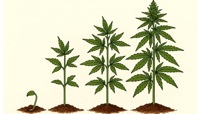 How does cannabis grow? key growth stages