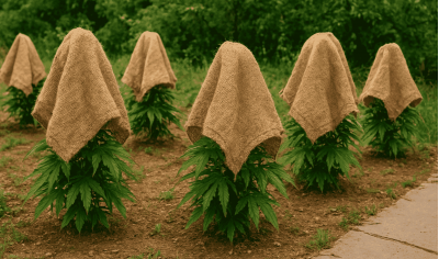 How experienced growers camouflage plants outdoors