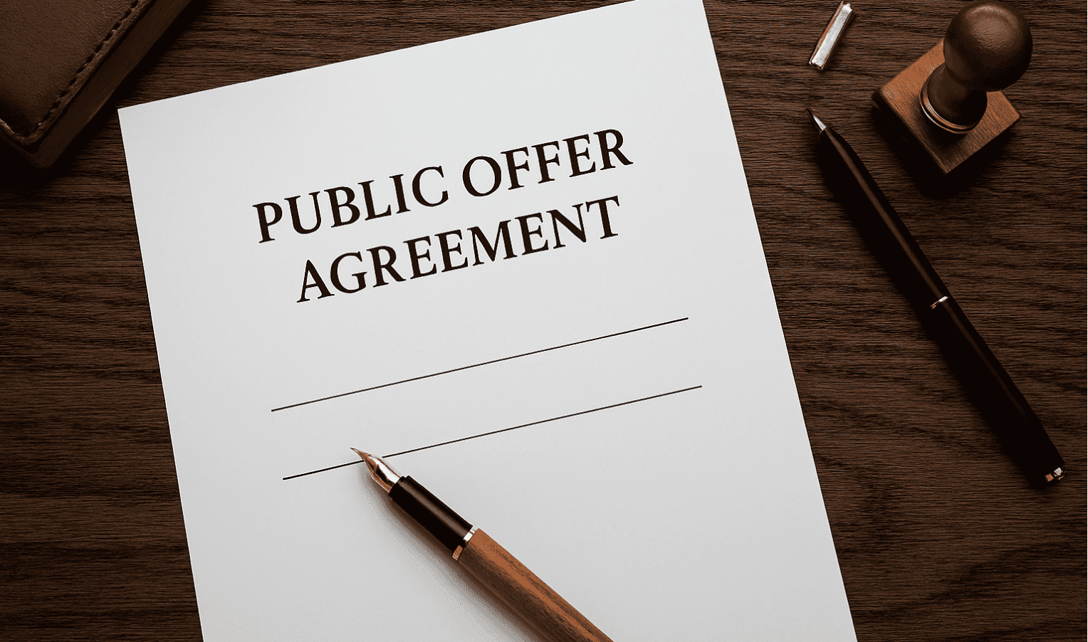 Public offer agreement