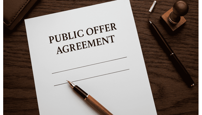 Public offer agreement