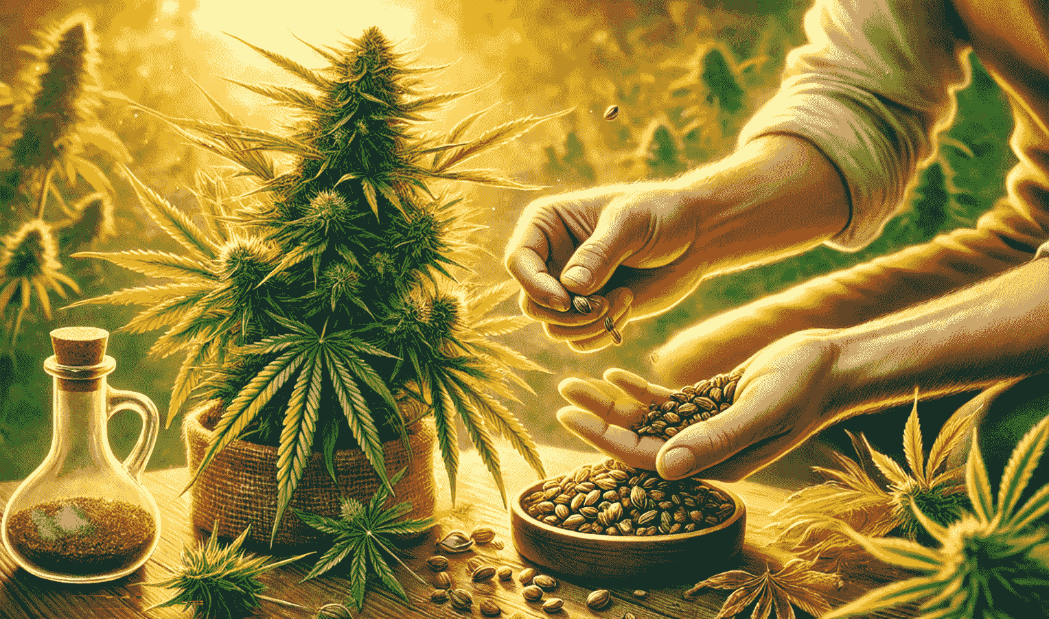 Can I collect seeds from the plant and use them for my next grow?