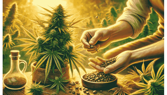 Can I collect seeds from the plant and use them for my next grow?