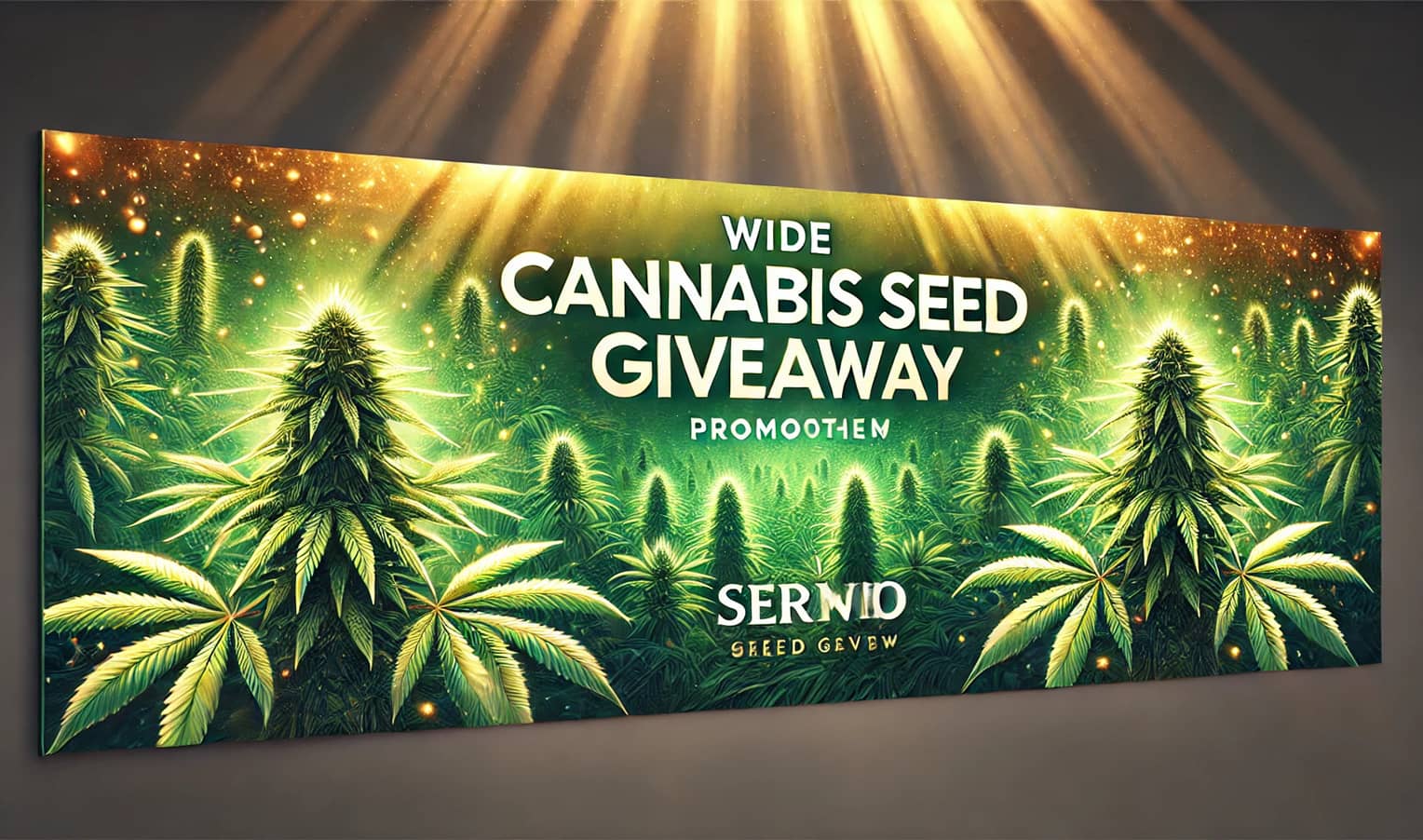 Cannabis seeds as a gift for every customer. Promotion until 30.03 at Errors Seeds store