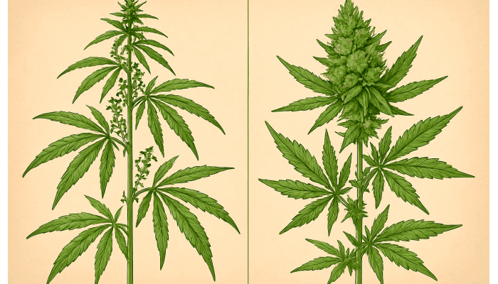 The difference between industrial hemp and marijuana