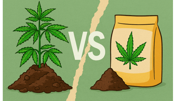 Organic soil vs. ready-made store-bought mixes — which to choose?