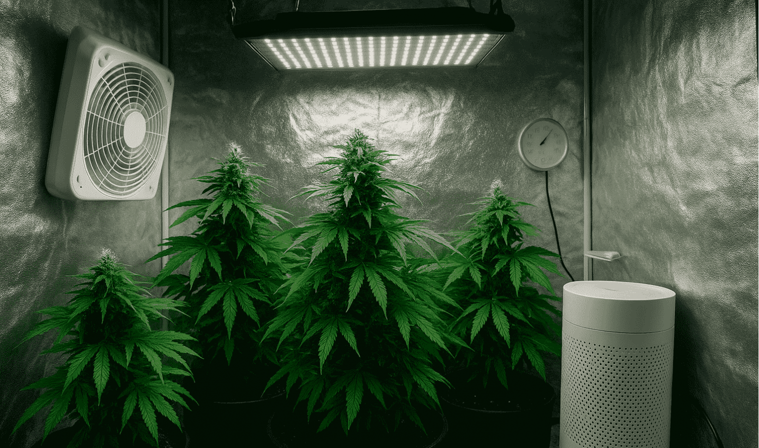 How to stabilise humidity in a growing room