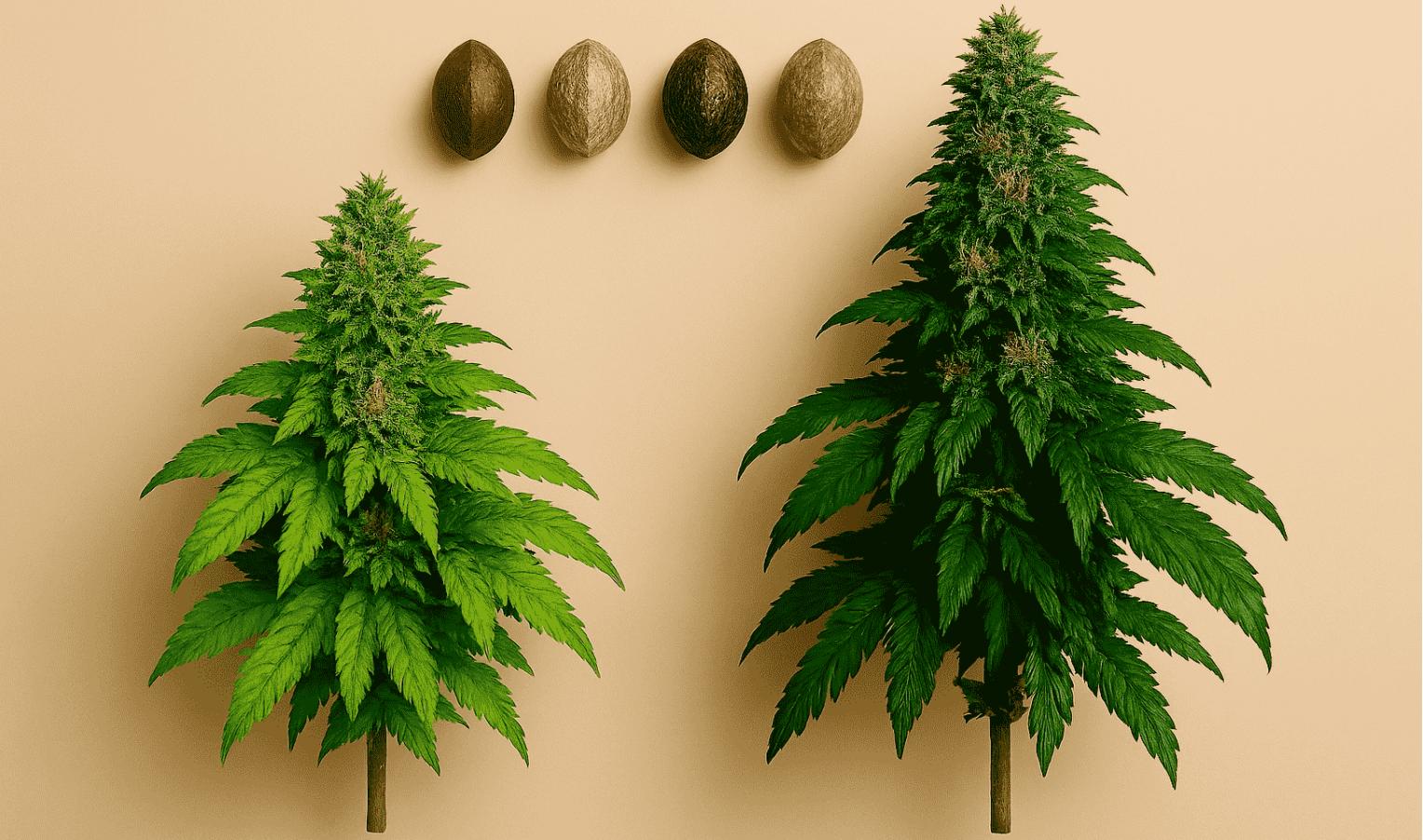 Cannabis phenotypes: why two identical seeds produce different plants