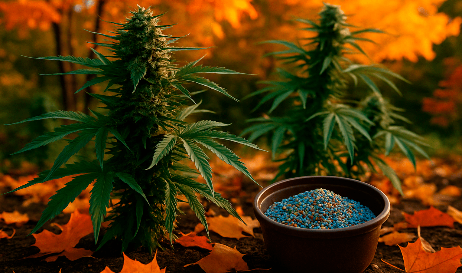 Autumn fertilizers for cannabis: preparing for harvest