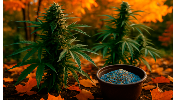 Autumn fertilizers for cannabis: preparing for harvest