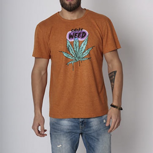 T-shirt Canna Guardian Smoke Weed Blue Leaf