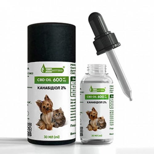 CBD OIL CBD Oil for animals 2% 600 mg