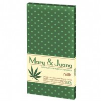 Шоколад молочний з насінням канабісу