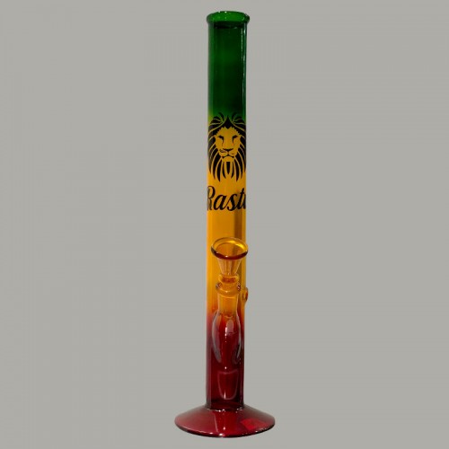 Бонг стеклянный «RASTA LION»