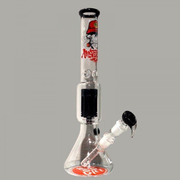 Бонг стеклянный «SKULL SERIES: DOPE BROS X AMSTERDAM OG»